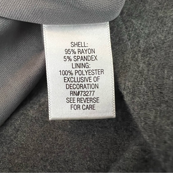 Candies Junior's Grey Embroidered Sleeveless Aline Dress  Fit And Flare Sz Small - Picture 8 of 8